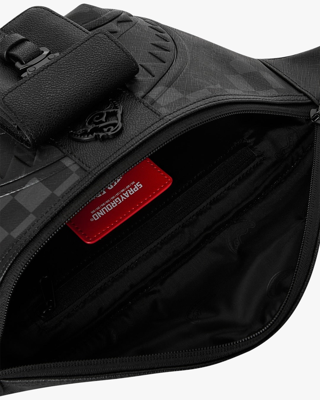 Marsupio Sprayground nero 3AM MIX UP V2 SAVVY CROSSBODY