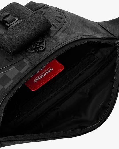 Marsupio Sprayground nero 3AM MIX UP V2 SAVVY CROSSBODY
