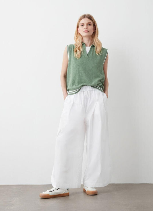 Pantalone Colmar wide leg in popeline donna