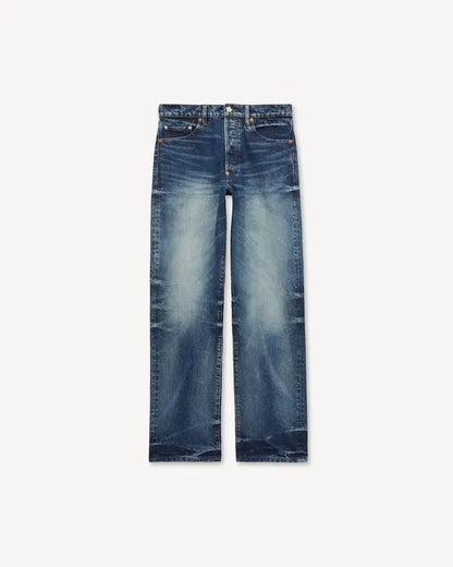 Jeans Kenzo Paris con stampa decorativa e patch logo