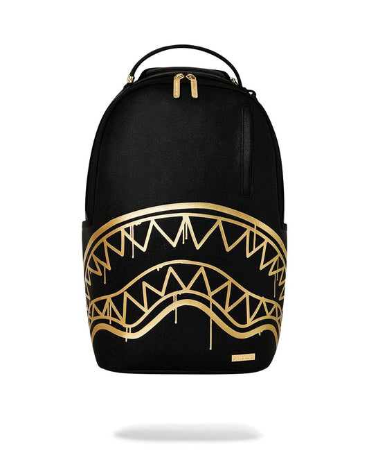 Zaino Sprayground nero "That gold drap backpack"