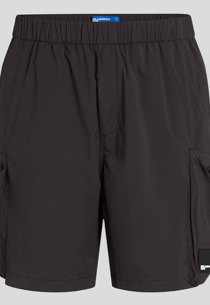 Bermuda Karl Lagerfeld Jeans cargo in nylon uomo