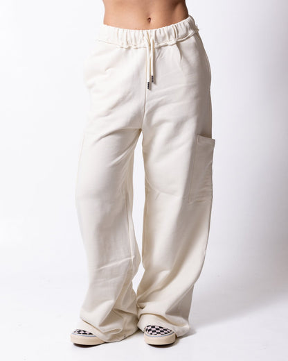 Pantalone County of Milan con grafica effetto metallizzato sul retro