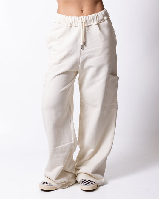 Pantalone County of Milan con grafica effetto metallizzato sul retro