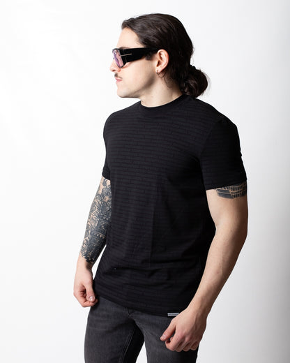 T-Shirt Dsquared2 con logo all-over uomo