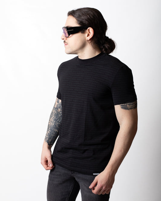 T-Shirt Dsquared2 con logo all-over uomo