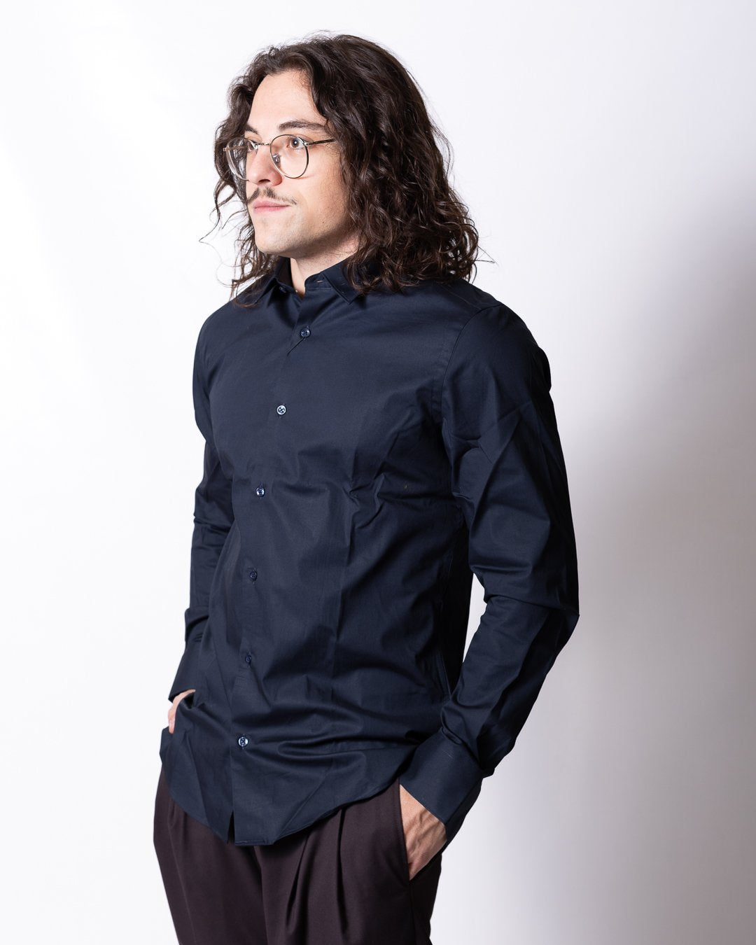 Camicia Liu Jo in cotone slim fit uomo