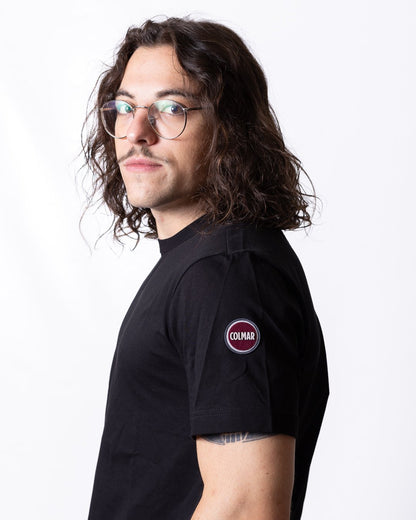 T-shirt Colmar con logo in rilievo 
