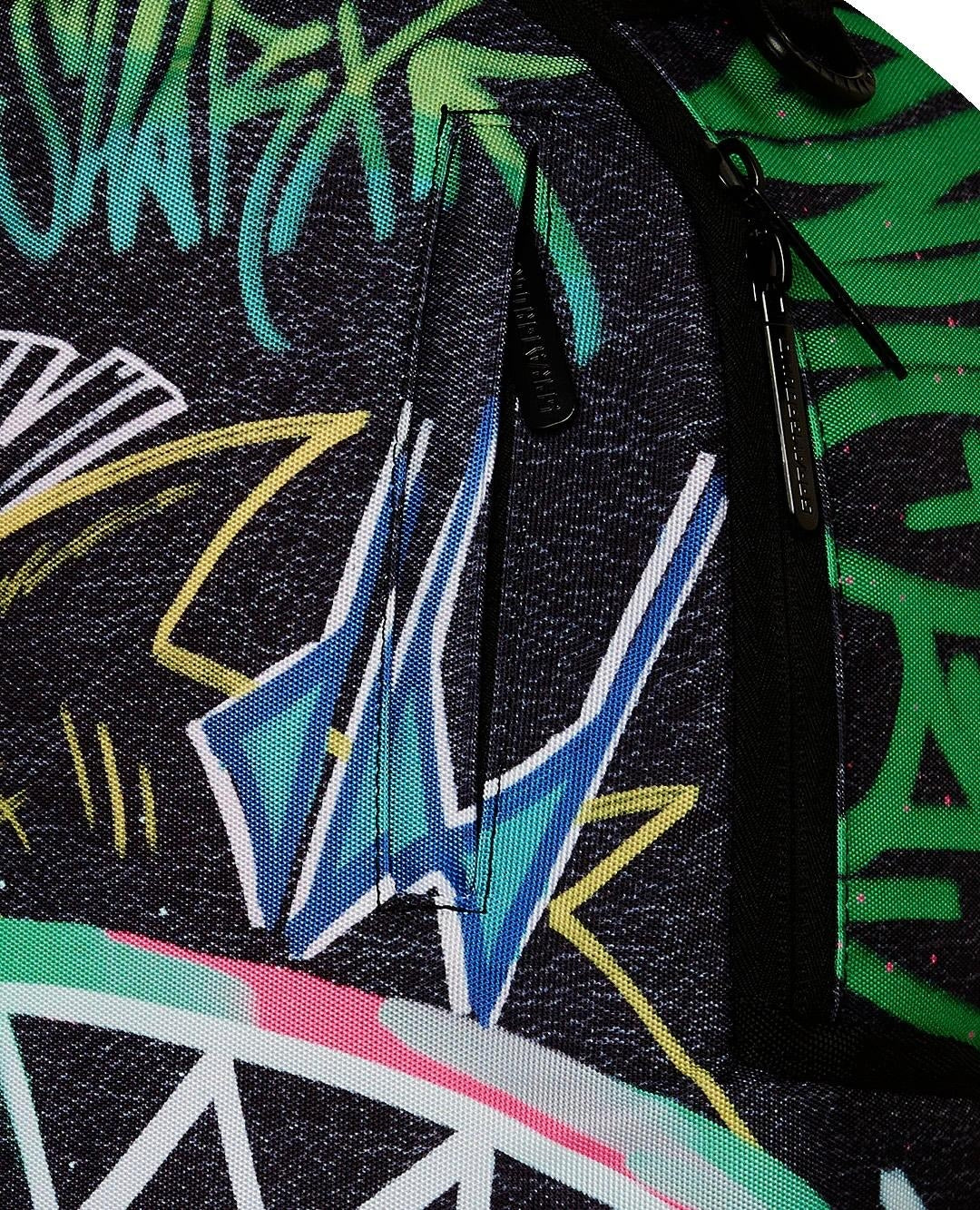 Zaino Sprayground nero Painted punk dlxr backapck