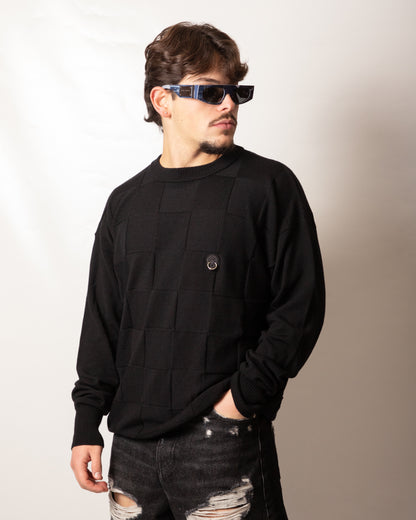 Maglia John Richmond girocollo in lana "Piercing" uomo