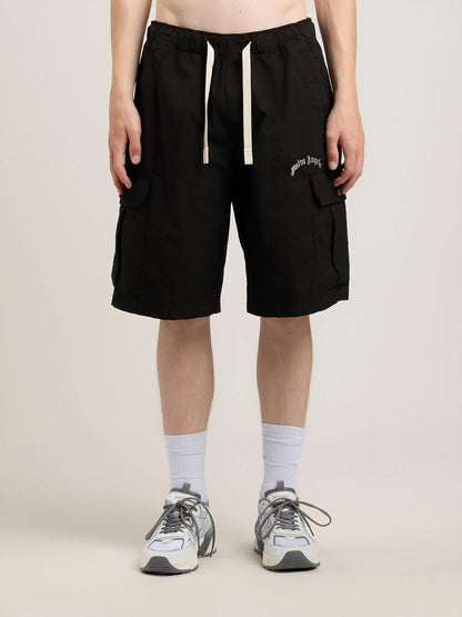 Bermuda Palm Angels "Curved Logo Loose Cargo" uomo