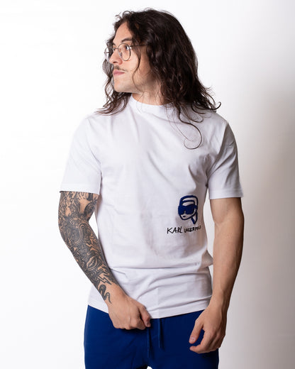 T-Shirt Karl Lagerfeld con stampa Karl uomo