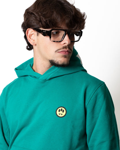Felpa Barrow classic con cappuccio logato