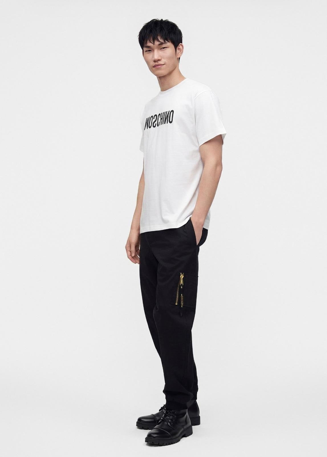 T-Shirt Moschino "Logo Inside Out" uomo