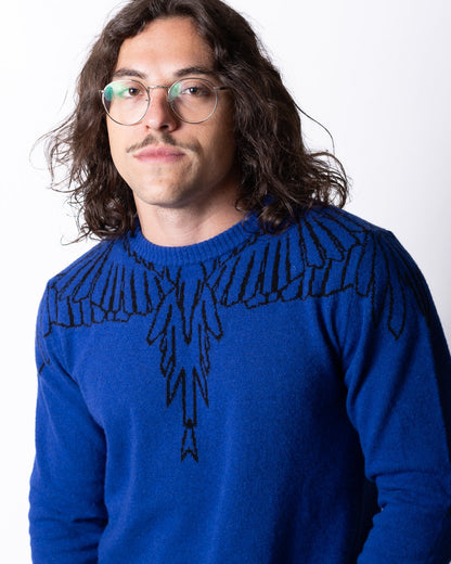 Maglia Marcelo Burlon "Icon Wings" uomo