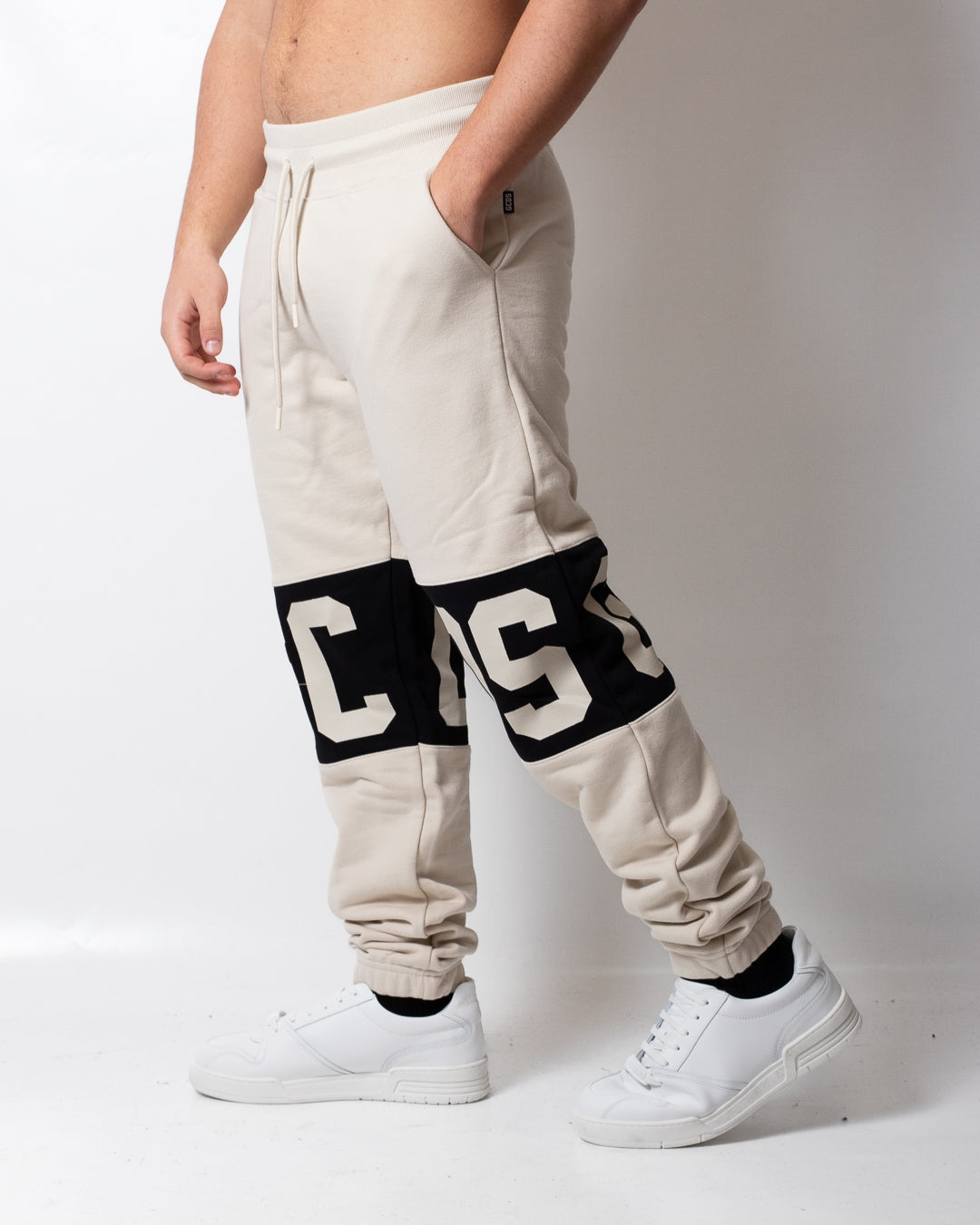 Pantalone GCDS in felpa "Band Logo"