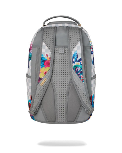 Zaino Sprayground bianco "Flowering jungle shark backpack"
