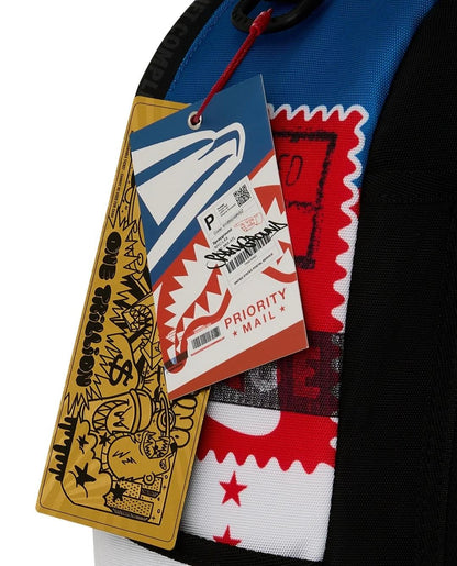 Zaino Sprayground bianco USPS SPRAYGROUND SPECIAL DELIVERY BACKPACK