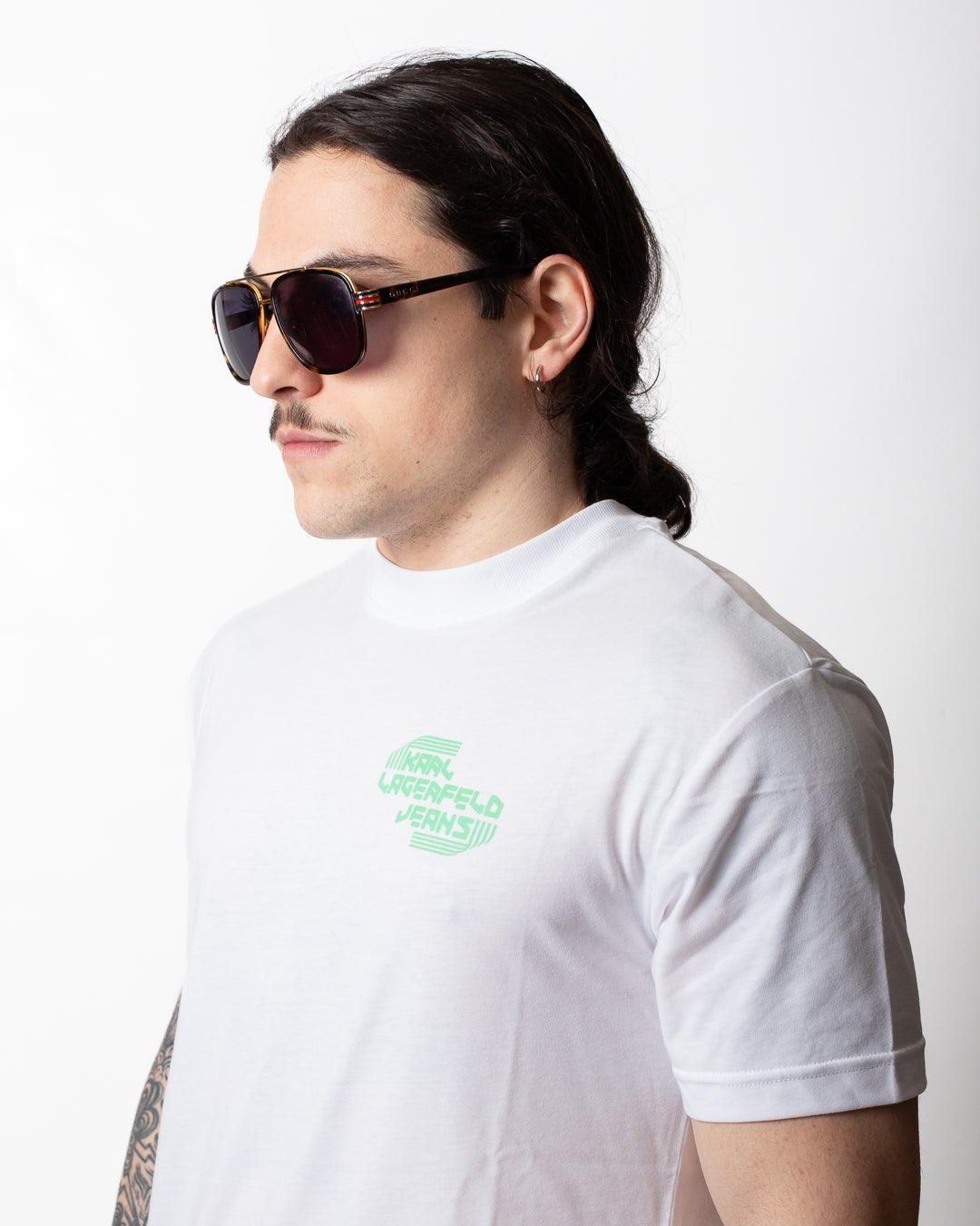 T-Shirt Karl Lagerfeld Jeans con logo stampato uomo