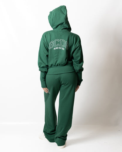 Pantalone GCDS Essentials in felpa "Logo Lounge" donna