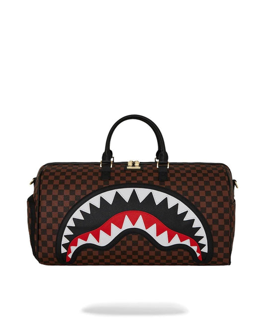 Borsone Sprayground marrone Sawtooth sharks in paris large duffle