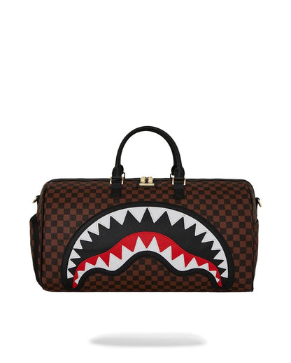 Borsone Sprayground marrone Sawtooth sharks in paris large duffle