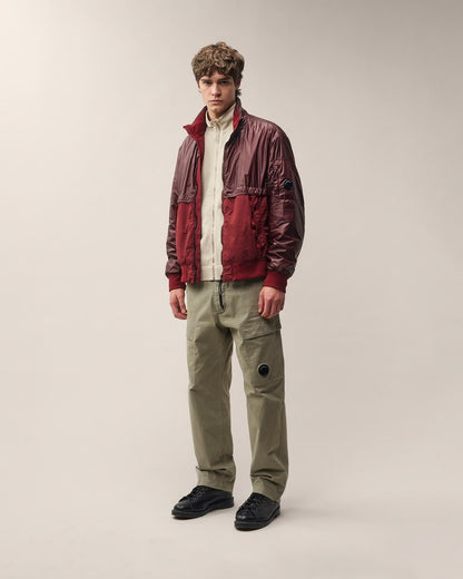 Pantalone C.P. Company cargo stretch satin uomo
