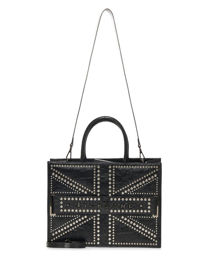 Borsa John Richmond con gioielli e placca logata donna