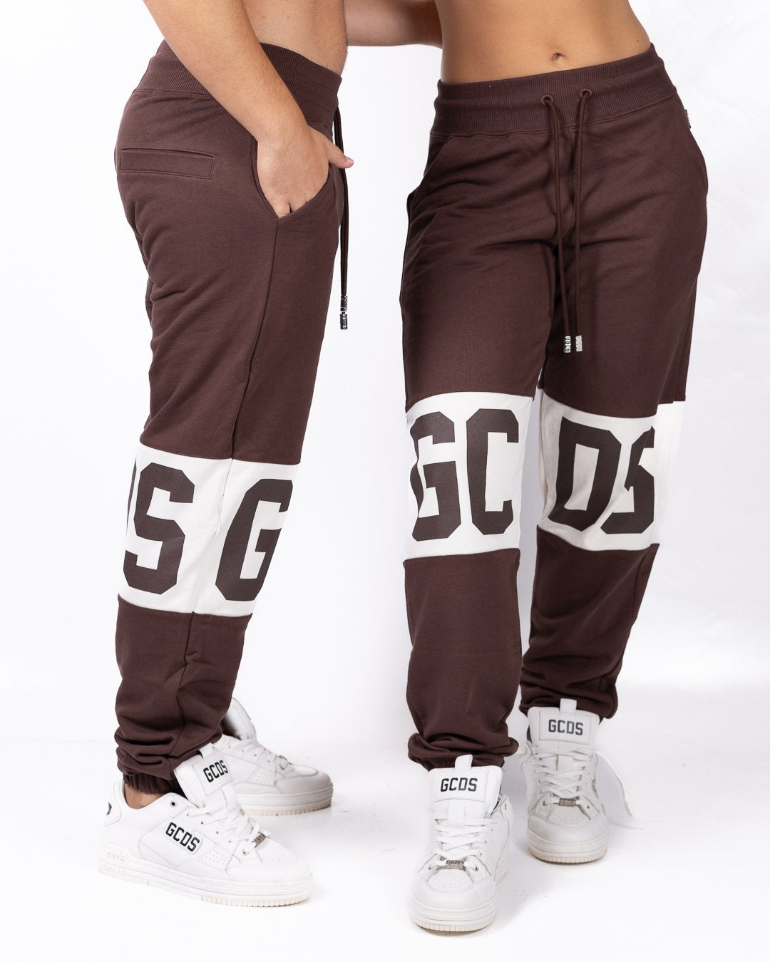 Pantalone GCDS "Band Logo" in felpa