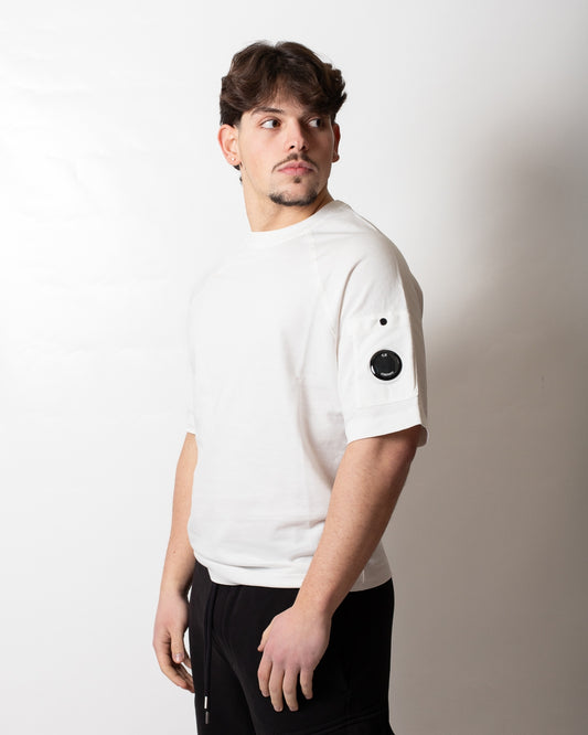 T-Shirt C.P. Company con lente logata uomo
