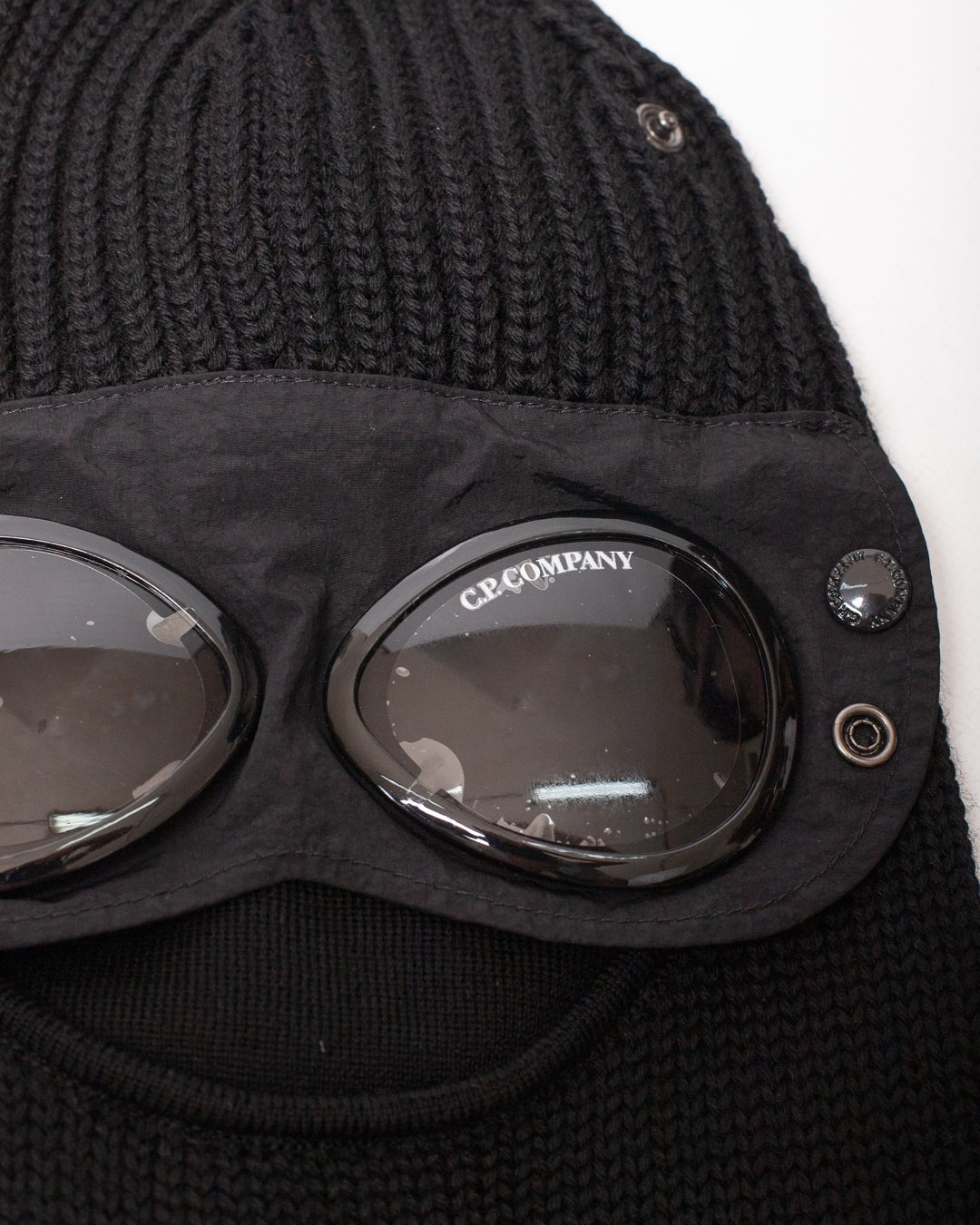 Balaclava C.P. Company in costina e in lana uomo
