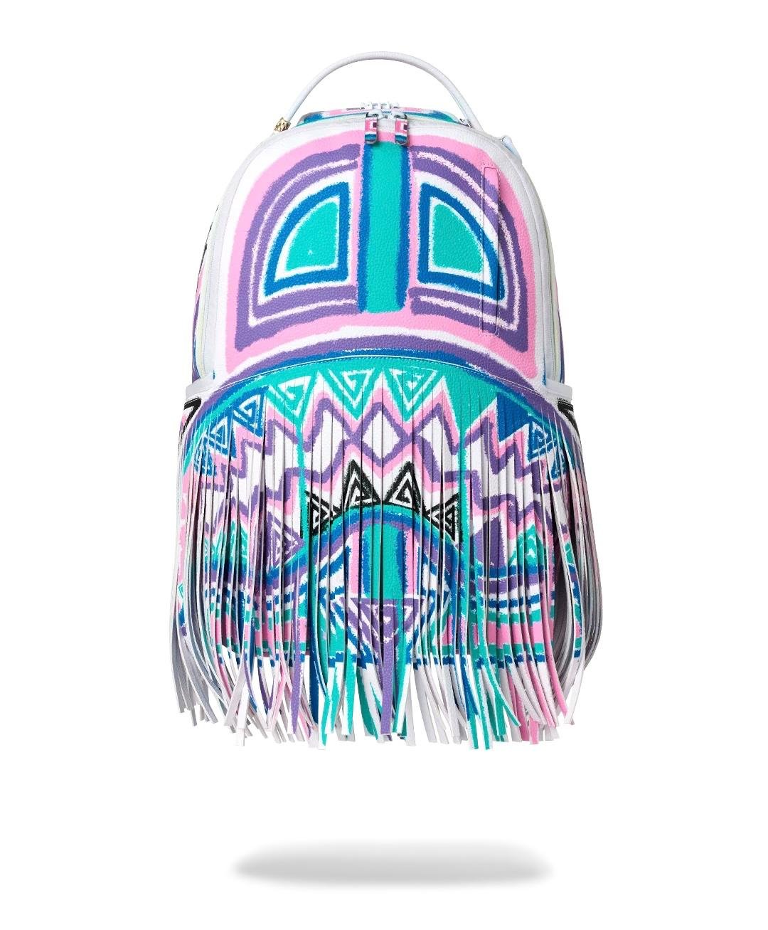 Zaino Sprayground bianco AI FRINGE BACKPACK