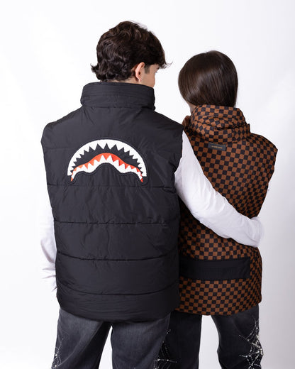 Gilet Sprayground reversibile logo patch e applicazioni