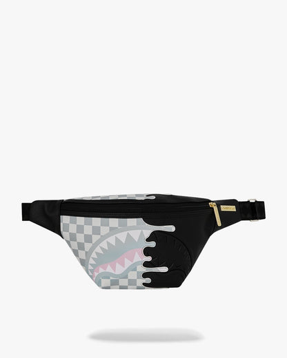 Marsupio Sprayground nero CREAM CHECK UNFINISHED SHARK SAVVY CROSSBODY