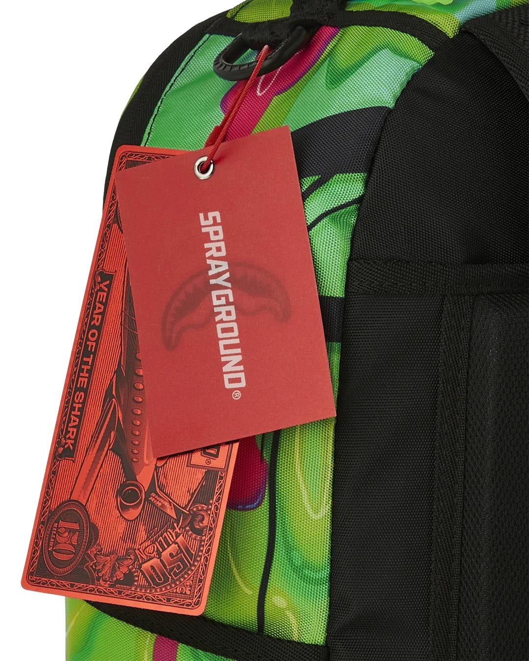 Zaino Sprayground nero "HALLOWEEN SHARK CENTRAL DRIPPY SPLIT BACKPACK "