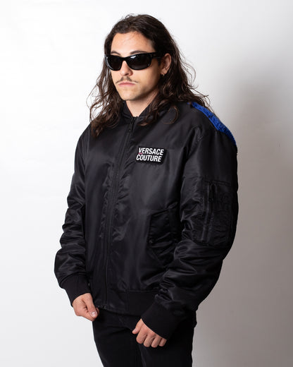 Giubbotto Versace Jeans Couture bomber teddy uomo