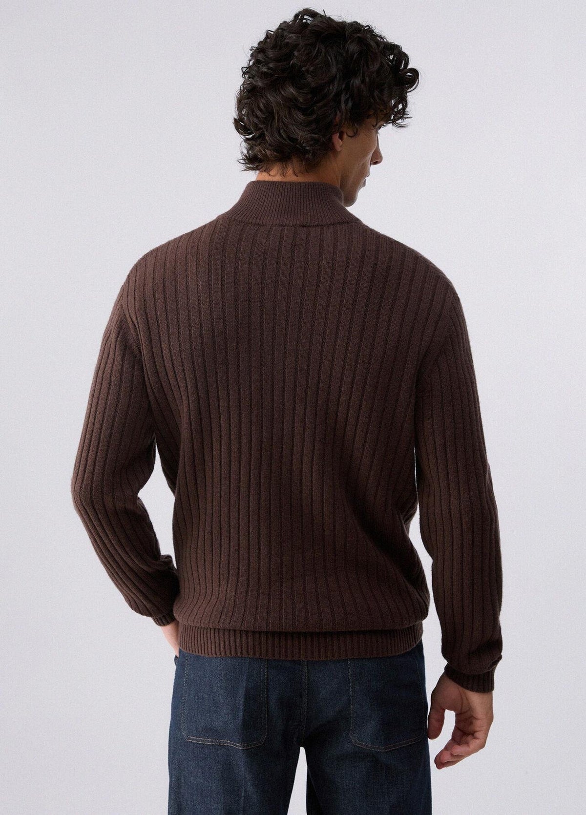 Maglia Liu Jo in lana e cashmere mezza zip