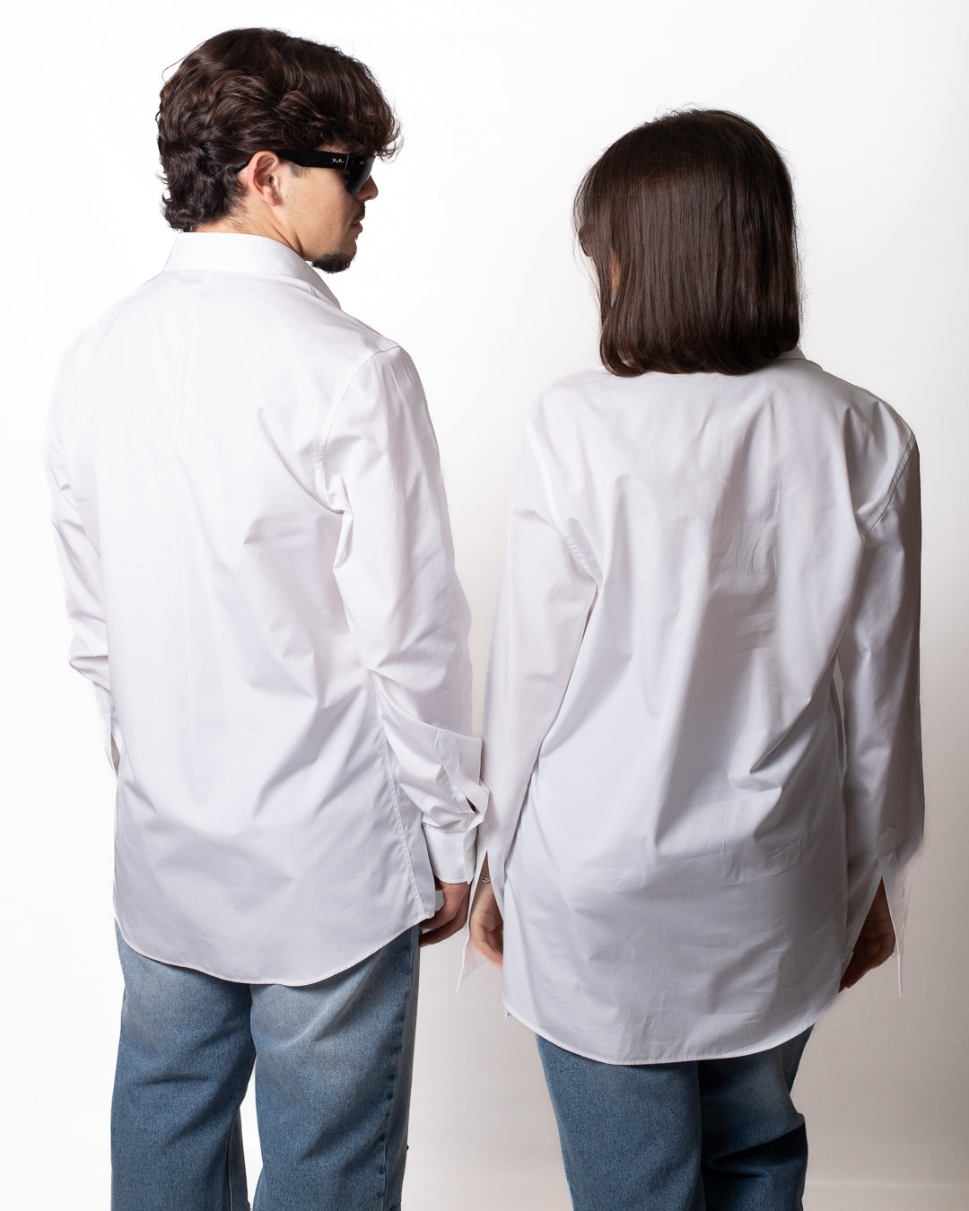 Camicia Moschino con taschino logato