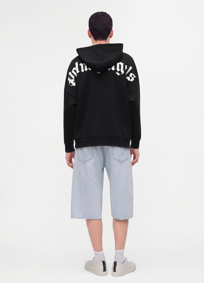 Felpa Palm Angels maxi logo stampato 