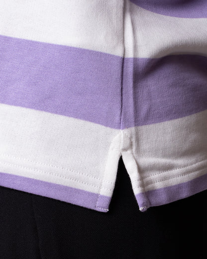 Felpa Tommy Jeans a strisce con colletto donna