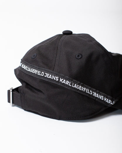 Cappello Karl Lagerfeld Jeans con logo in gomma
