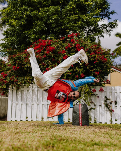 Zaino Sprayground nero Shark central next stop zip dlxsv backpack