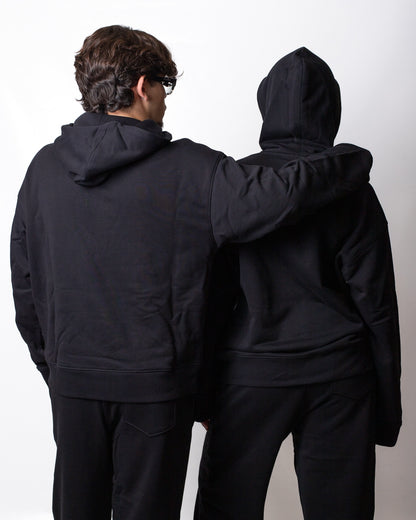 Felpa Moschino con cappuccio e logo basic