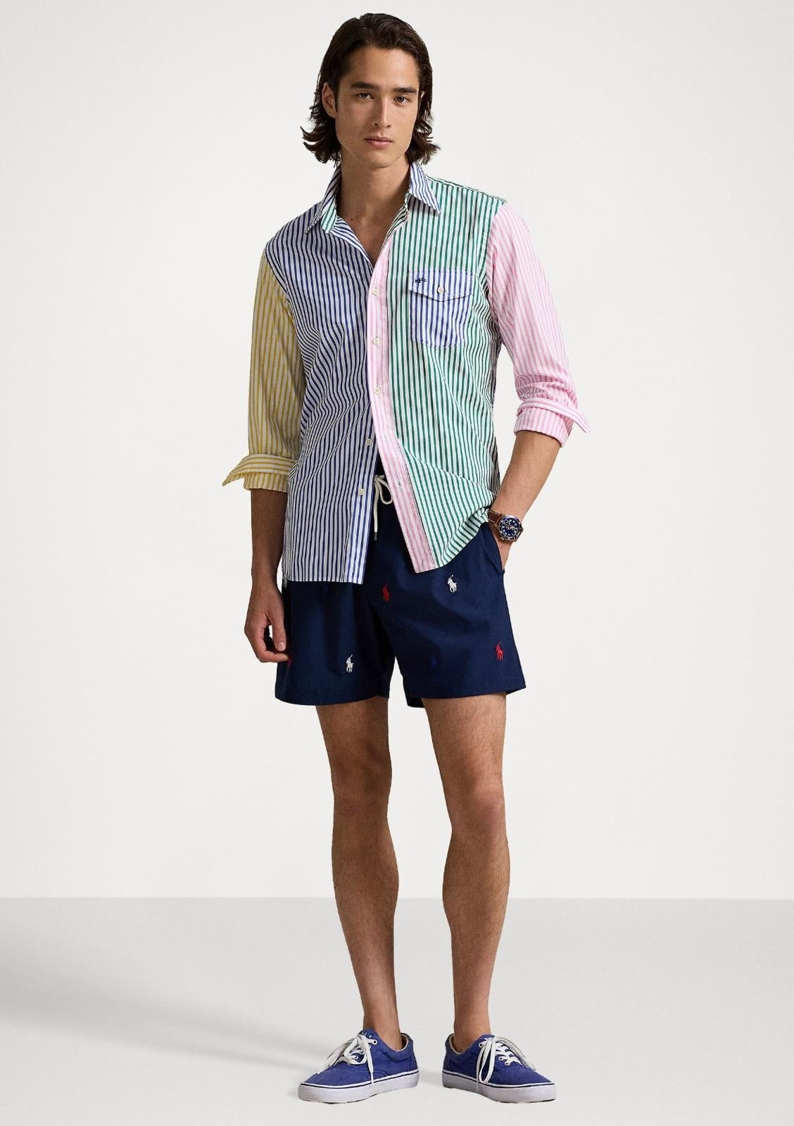 Boxer mare Polo Ralph Lauren con ricami all-over uomo