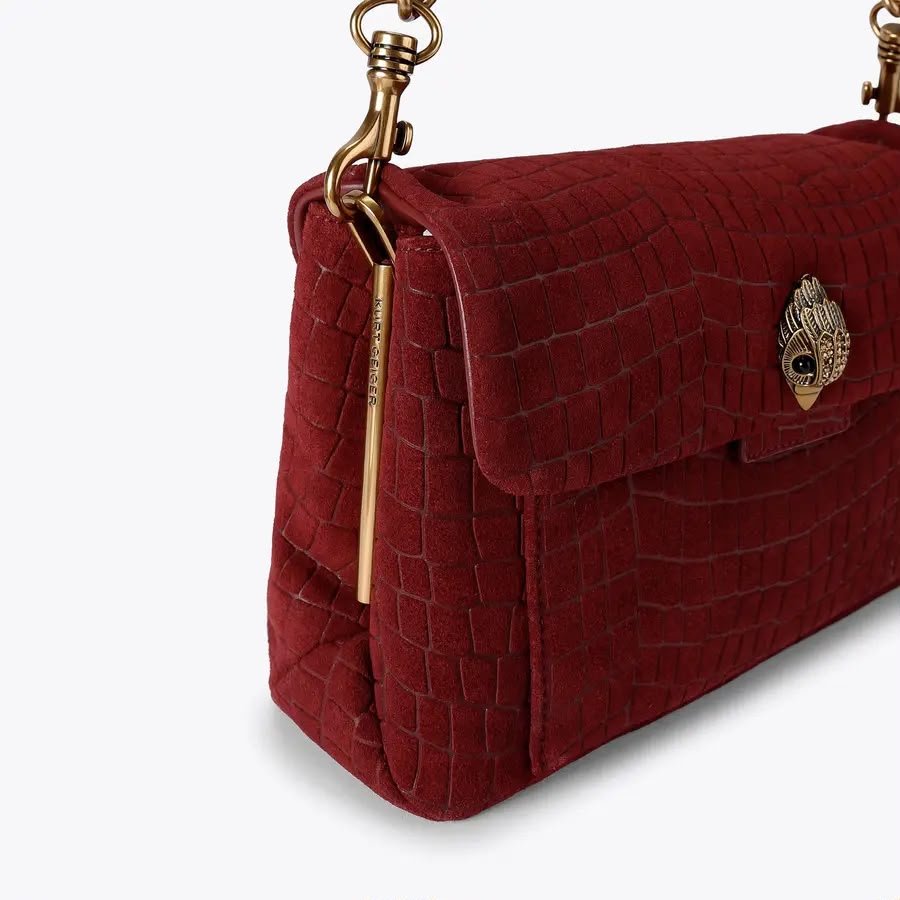 Borsa Kurt Geiger "The Celia" in suede e pelle genuina