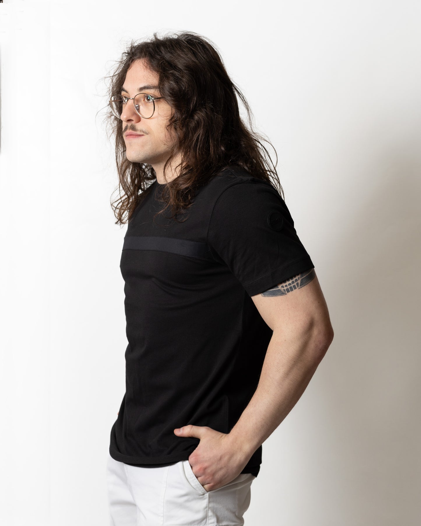 T-Shirt Colmar regular con banda uomo