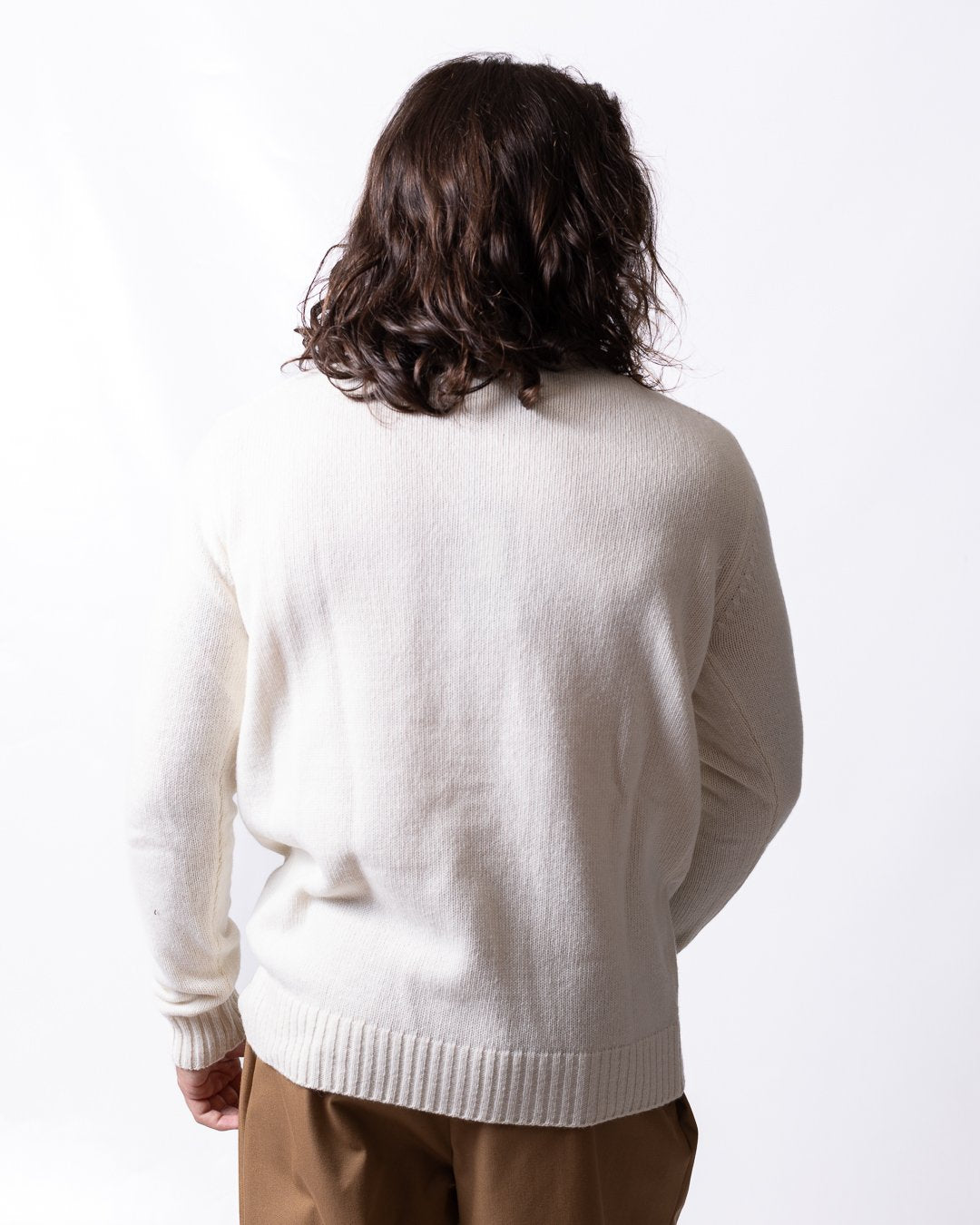 Cardigan Daniele Alessandrini in lana e cashmere uomo
