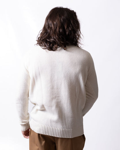 Cardigan Daniele Alessandrini in lana e cashmere uomo