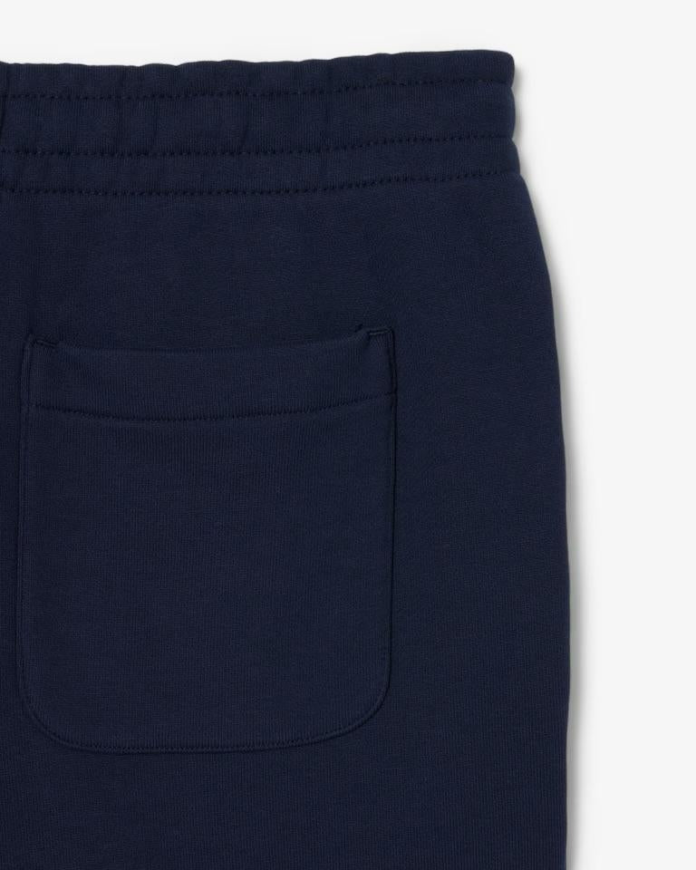 Pantalone Lacoste in felpa con logo tono su tono uomo