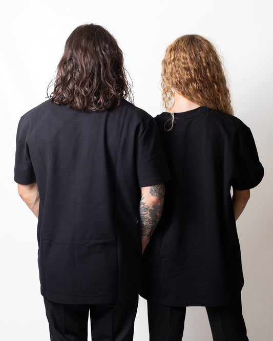 T-Shirt GCDS in piquet logata 